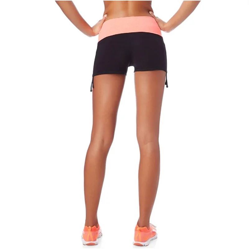 Aeropostale Womens Lld Ruched Knit Athletic Workout Shorts