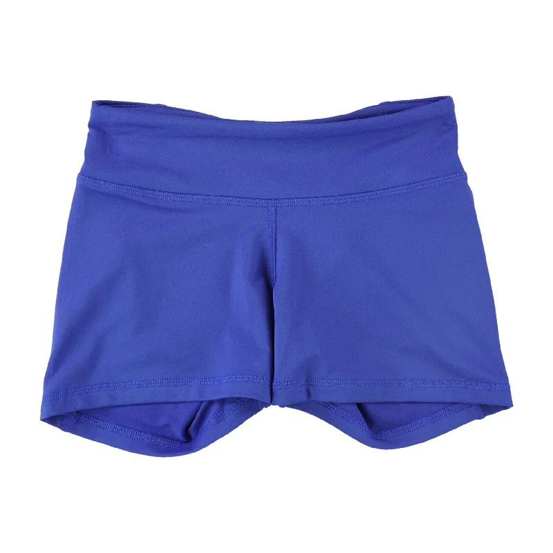 Reebok Womens CrossFit Lux Athletic Workout Shorts, Blue, X-Small