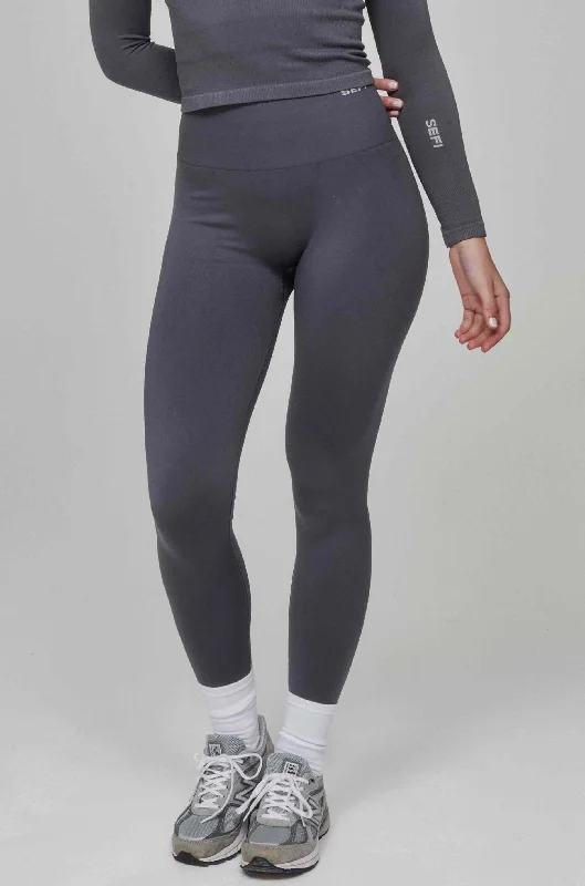 Timeless Leggings Full length - Charcoal