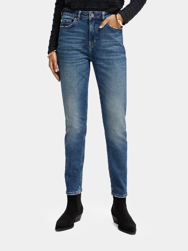 High Five high-rise slim tapered-fit jeans