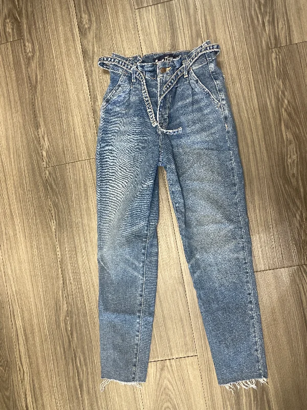 Jeans Boyfriend By Hollister In Blue, Size: 0