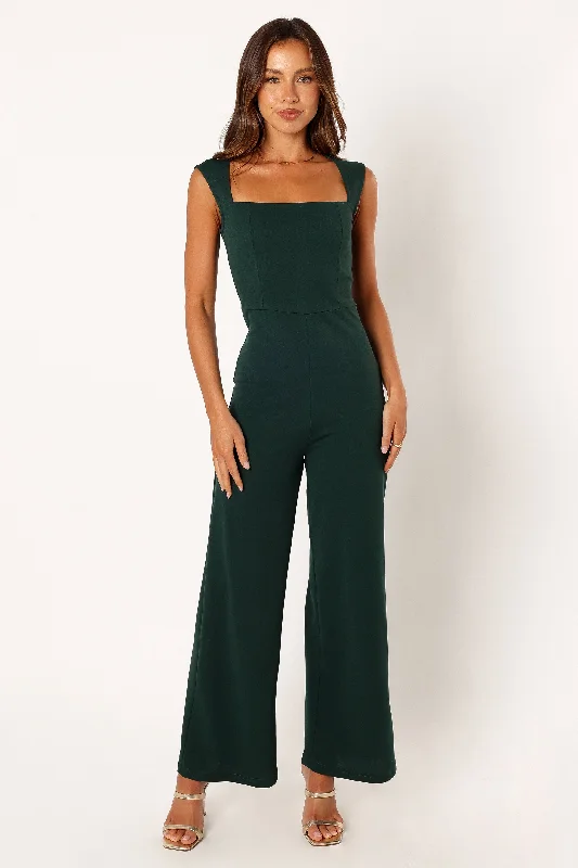 Iris Jumpsuit - Emerald