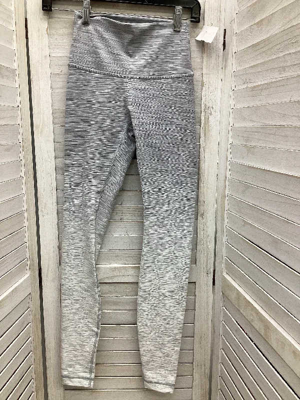 Athletic Leggings By Lululemon In Grey, Size: 2