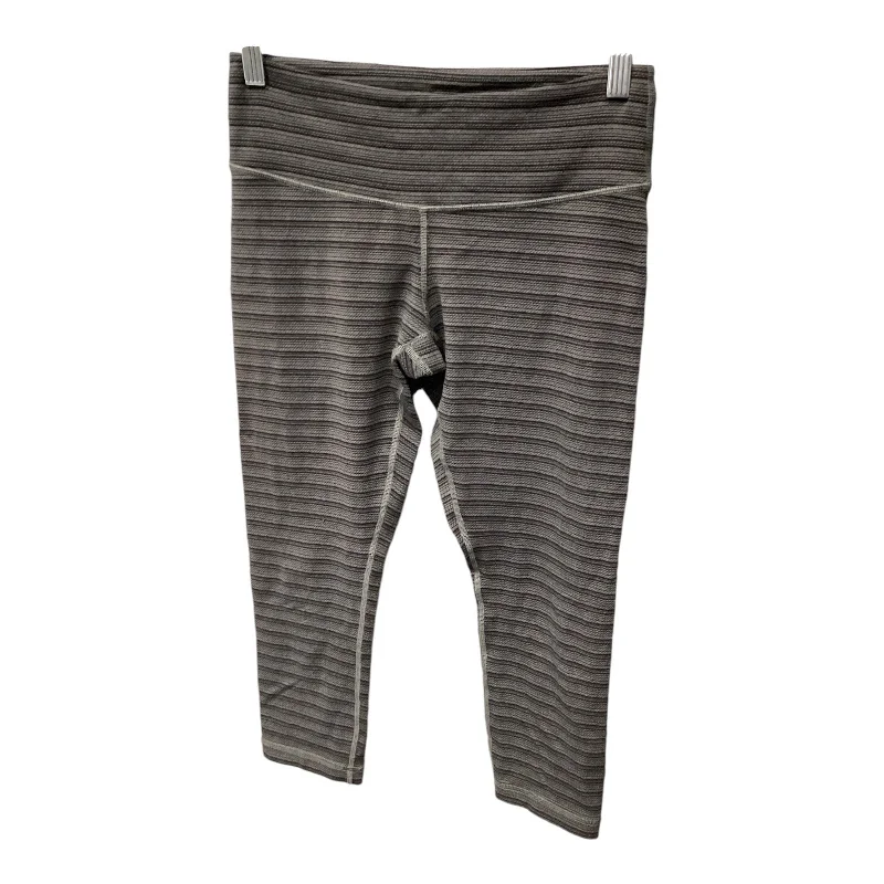 Athletic Leggings By Lululemon In Grey, Size: 6