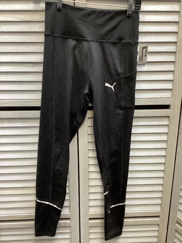 Athletic Leggings By Puma In Black, Size: S