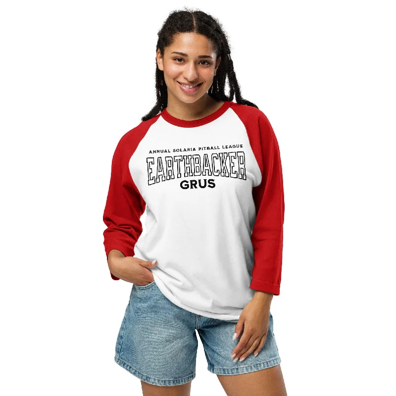 Geraldine Grus Pitball League Raglan Shirt