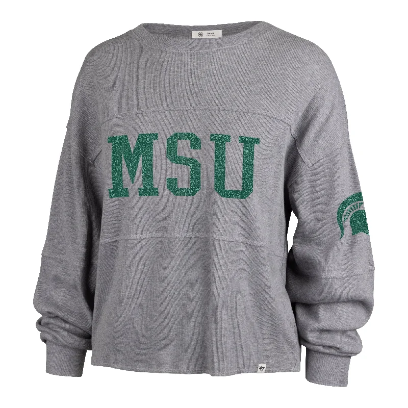 MICHIGAN STATE SPARTANS GET LOUD '47 JADA LONG SLEEVE TEE WOMENS