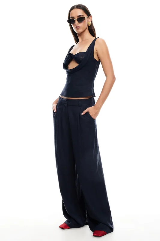 LIONESS La Quinta Pant Navy