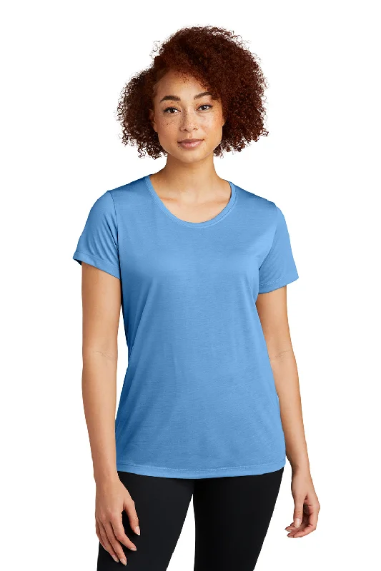 Sport-Tek Womens Competitor Moisture Wicking Short Sleeve Scoop Neck T-Shirt - Carolina Blue