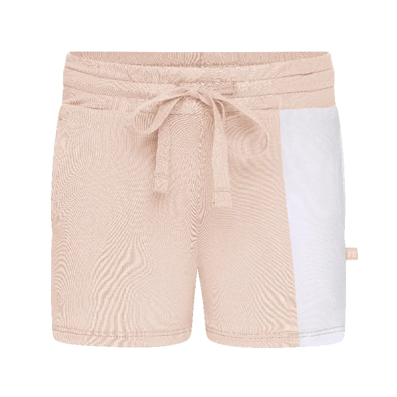 Hazelnut/Alpine Colorblock Shorts