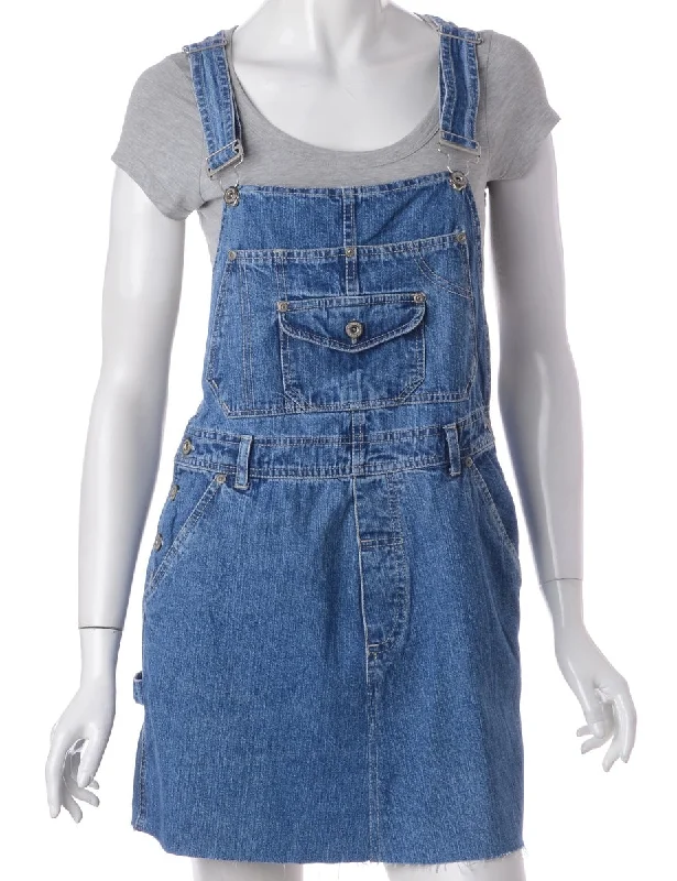 Label Jenny Dungaree Denim Dress