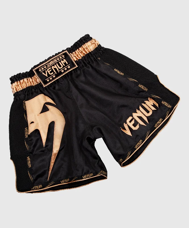 Venum Giant Muay Thai Shorts - Black/Gold